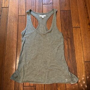 American Eagle Outfitters Khaki Tank Top
